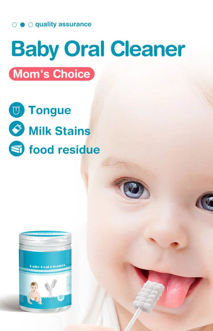 MAMIJOY 60pcs Baby Oral Cleaning Sticks