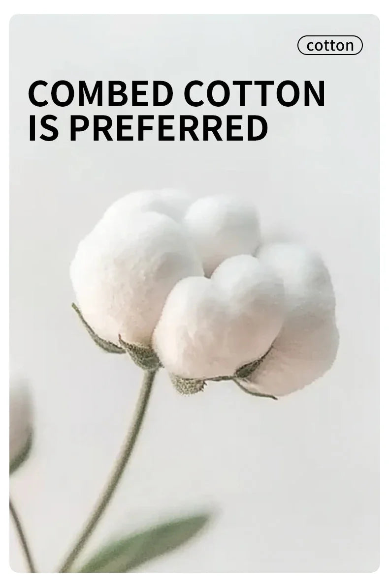 MiiOW 3Pcs Men's Cotton Underwear Antibacterial Breathable Crotch Soft Boxershorts - ShopHub