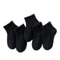5 Pairs of Cotton Socks – For Boys & Girls (1–12 Years) Habicare