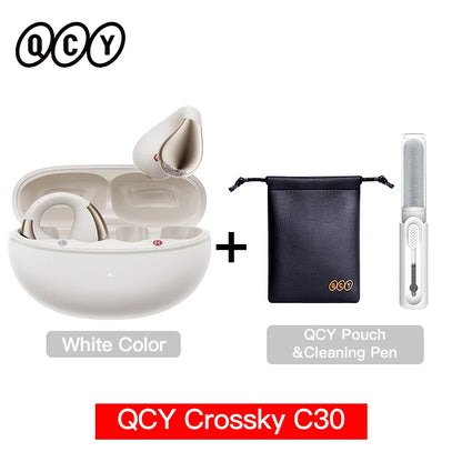 QCY Crossky C30 Wireless Earphones - Bluetooth 5.4 TWS Sports Earbuds with Dual-Connection and Waterproof Design - ShopHub