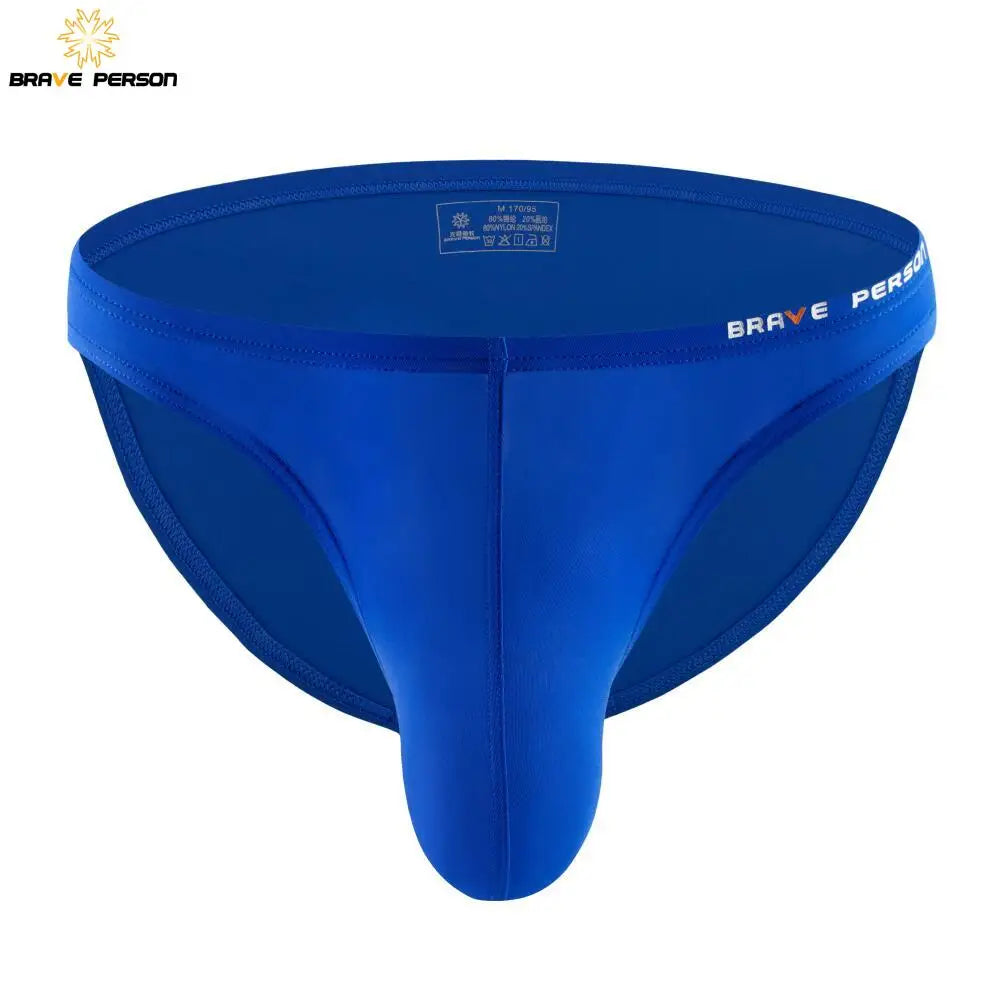 BRAVE PERSON Sexy Mens Big Penis Pouch Design Underwear