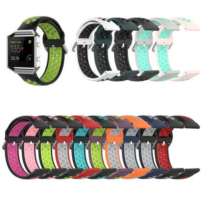 Silicone Sport Strap for the Fitbit Blaze/Versa/Versa 2/Lite Series (15 colours available) Habicare