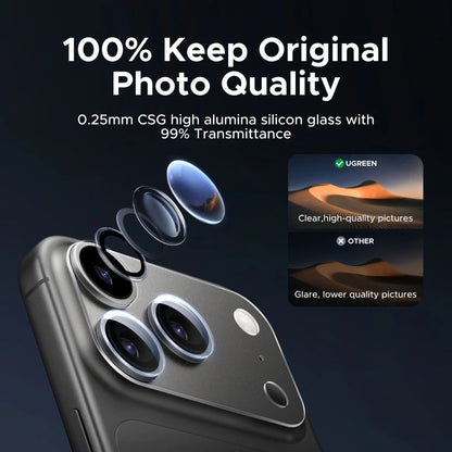 UGREEN Camera Lens Protector for iPhone 17 Models