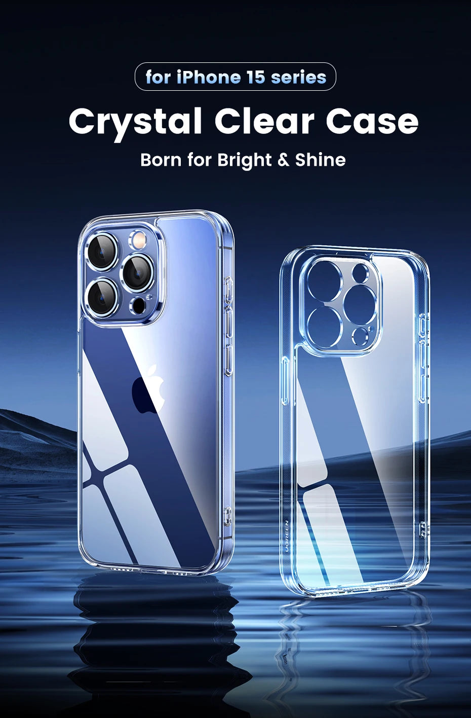 UGREEN Clear iPhone Case – Premium Protection Meets Crystal Clarity