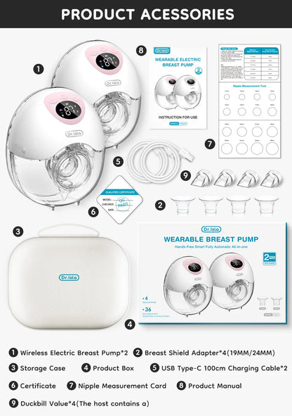 Dr.Isla Wearable Electric Breast Pump EB50