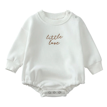 Kids Tales Little Statement Cotton-Blend Baby Romper