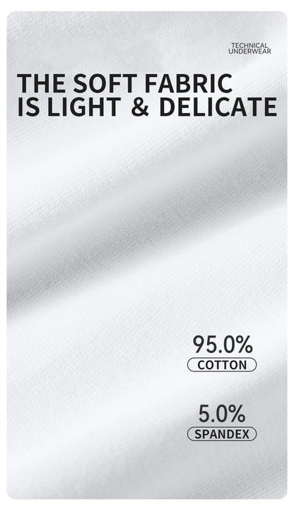 MiiOW Men's Cotton Underwear Set - Cozy Boxer Briefs - ShopHub