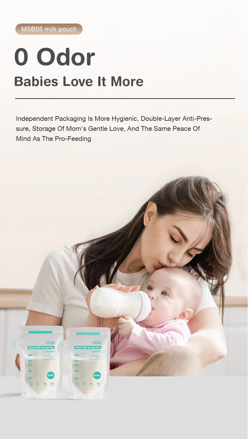 Dr.Isla Breast Milk Storage Bag 10/30Pcs 150/250ML Disposable
