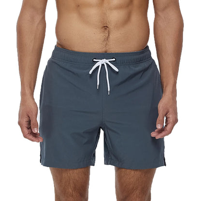 Men's classic polyester board shorts by ShopHub NZ featuring a comfortable fit and stylish design, suitable for beach and swimwear.