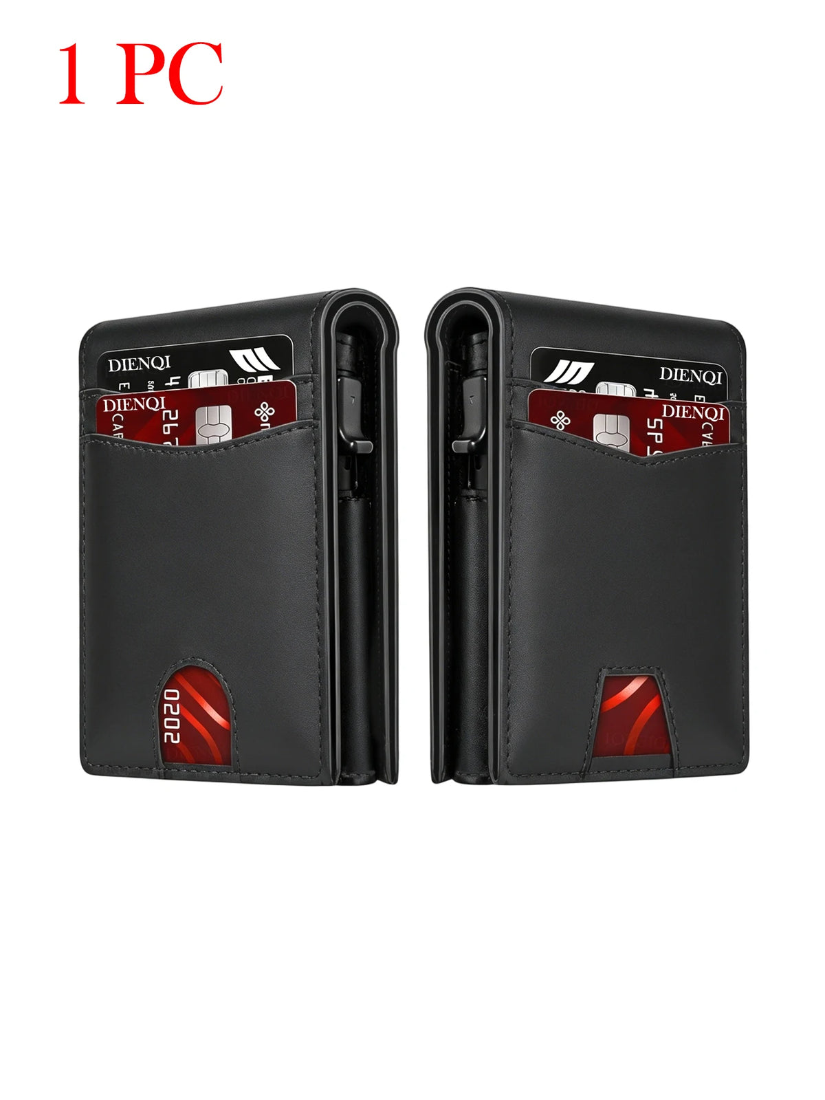 Luxury Brand Business Credit Card Holder Pocket Men's Wallet Rfid High Quality Wallet Money Bag Slim Thin Card Holders for Men