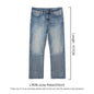 SIMWOOD Loose Relax 13.5oz Heavyweight Washed Vintage Jeans