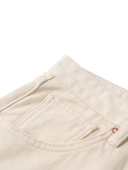SIMWOOD 2026 Spring New Baggy Fit 11.3oz  Cotton Fabric Jeans Men Plus Size Casual Denim Chinos Pants
