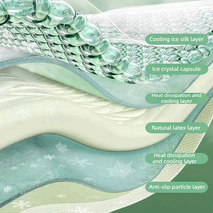 Cooling Latex Mattress Pad - Transform Your Sleep Experience with Luxurious Comfort