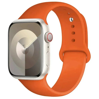Silicone Replacement Strap for Apple Watch Series (38mm - 42mm) (available in 45 colours) Habicare