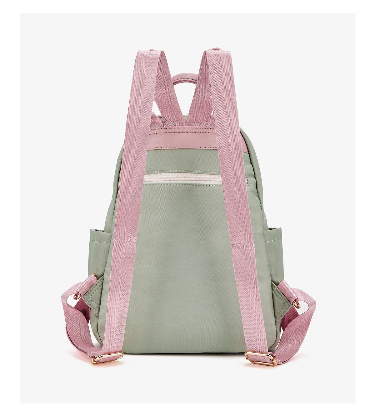 FOXER Women Fabric Backpack Lightweight Travel Shoulder Bag Ladies Multi‑pocket School Bag Casual Daily Female Rucksack