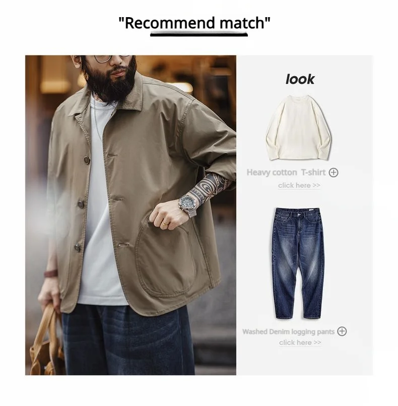 Maden French Vintage Work Jacket