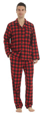 Cozy Mens Flannel Pyjama Sets - Your Ultimate Cotton Plaid Sleepwear