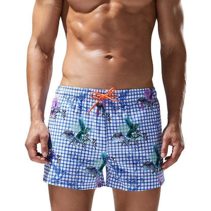 S101 Printed Quick-Dry Boardshorts | Unlined