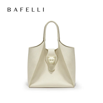 BAFELLI Genuine Leather Tote — Versatile, Timeless Design for Every Occasion