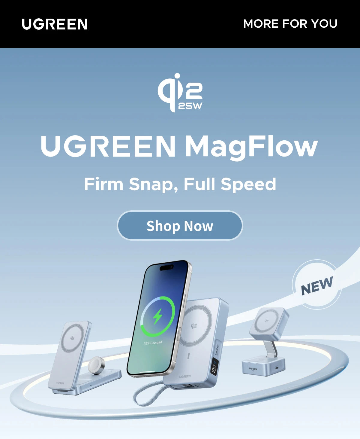 UGREEN Never Yellow Magnetic Case for iPhone 18 & 17 Pro Max