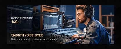 FIFINE Dynamic Podcast Microphone: Elevate Your Sound Quality for Streaming and Recording