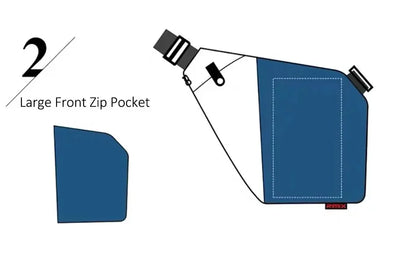 Compact Anti-theft Crossbody Bag