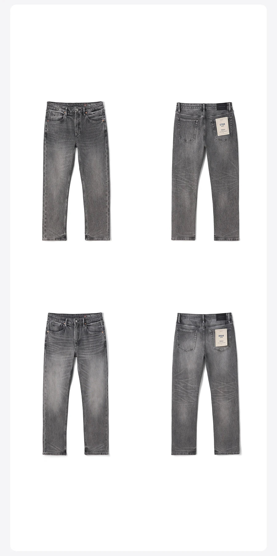 SIMWOOD 13.4OZ Enzyme Washed Jeans