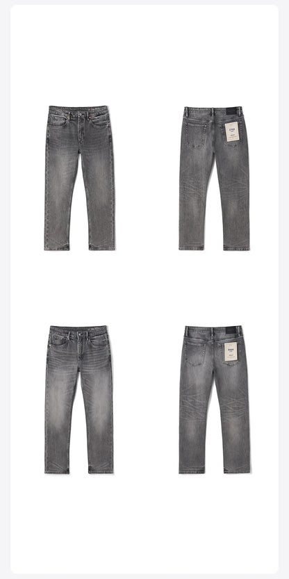 SIMWOOD 13.4OZ Enzyme Washed Jeans