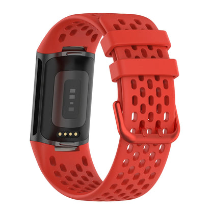Silicone Strap for the Fitbit Charge 5/6 Series (12 colours available) Habicare