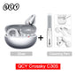 QCY Crossky C30S Wireless Earphones - Hi-Res LDAC Open Ear Clip-On Bluetooth 6.0 Sports Headphones with 40H Battery Life - ShopHub