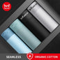 MiiOW Sexy Cotton Men Underpants - 4Pcs Graphene Antibacterial Breathable Boxer Briefs - ShopHub