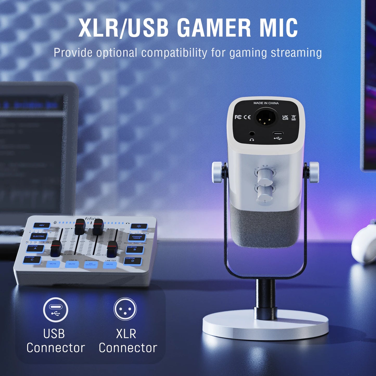 FIFINE RGB Streaming Podcast Kit: Elevate Your Gaming and Streaming Experience