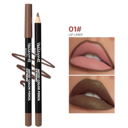 4pcs/Set Lip Liner and Eyeliner Set