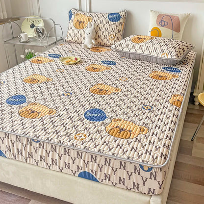 Transform Your Sleep with Our Cooling Summer Bed Mat & Pillowcase Set