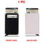 Multi Bank Credit Card Holder Men's Wallet RFID Business Anti-theft Slim Thin Wallet Men Money Card Bag Male Purses Walet Fo Men