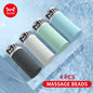 MiiOW Ice Silk Men Underwear 4Pcs Antibacterial Massage Beads Boxers Briefs - ShopHub