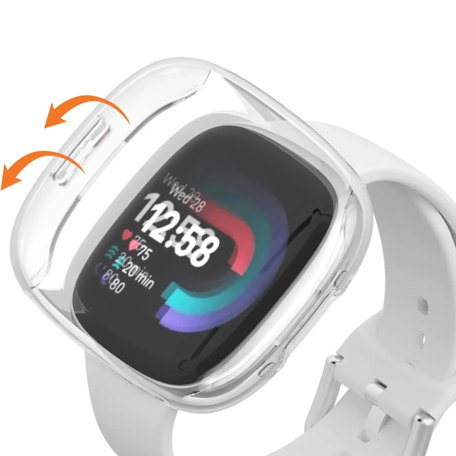 Protective Case - Fitbit Versa 4 Watch (9 colours available) Habicare