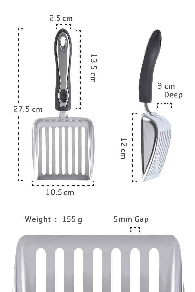 Stainless Steel Litter Scoop