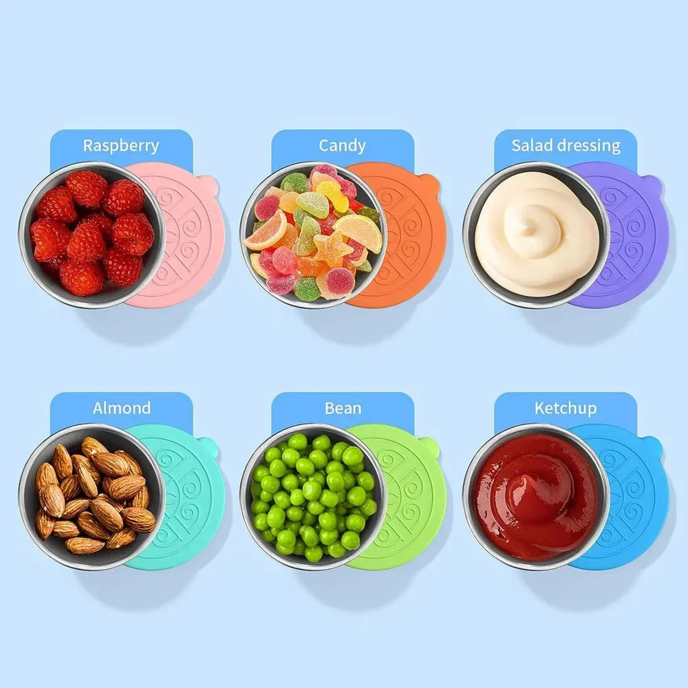 12pc 304 Stainless Steel Food Containers with Leakproof Lids - ShopHub