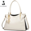 FOXER New Elegant Shoulder Bag for Women Luxury Designer Handbags Cowhide Leather Female Messenger Crossbody Bag Purse