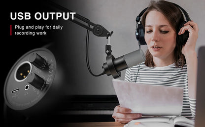 FIFINE Dynamic USB Microphone – Elevate Your Recording Experience