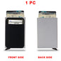 Multi Bank Credit Card Holder Men's Wallet RFID Business Anti-theft Slim Thin Wallet Men Money Card Bag Male Purses Walet Fo Men
