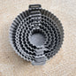 6PC Air Fryer Mats - 450°F Silicone Non-Stick Dual Texture - ShopHub