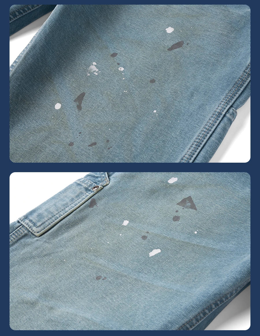 SIMWOOD High Standard Loose Relax 12oz Denim Jeans