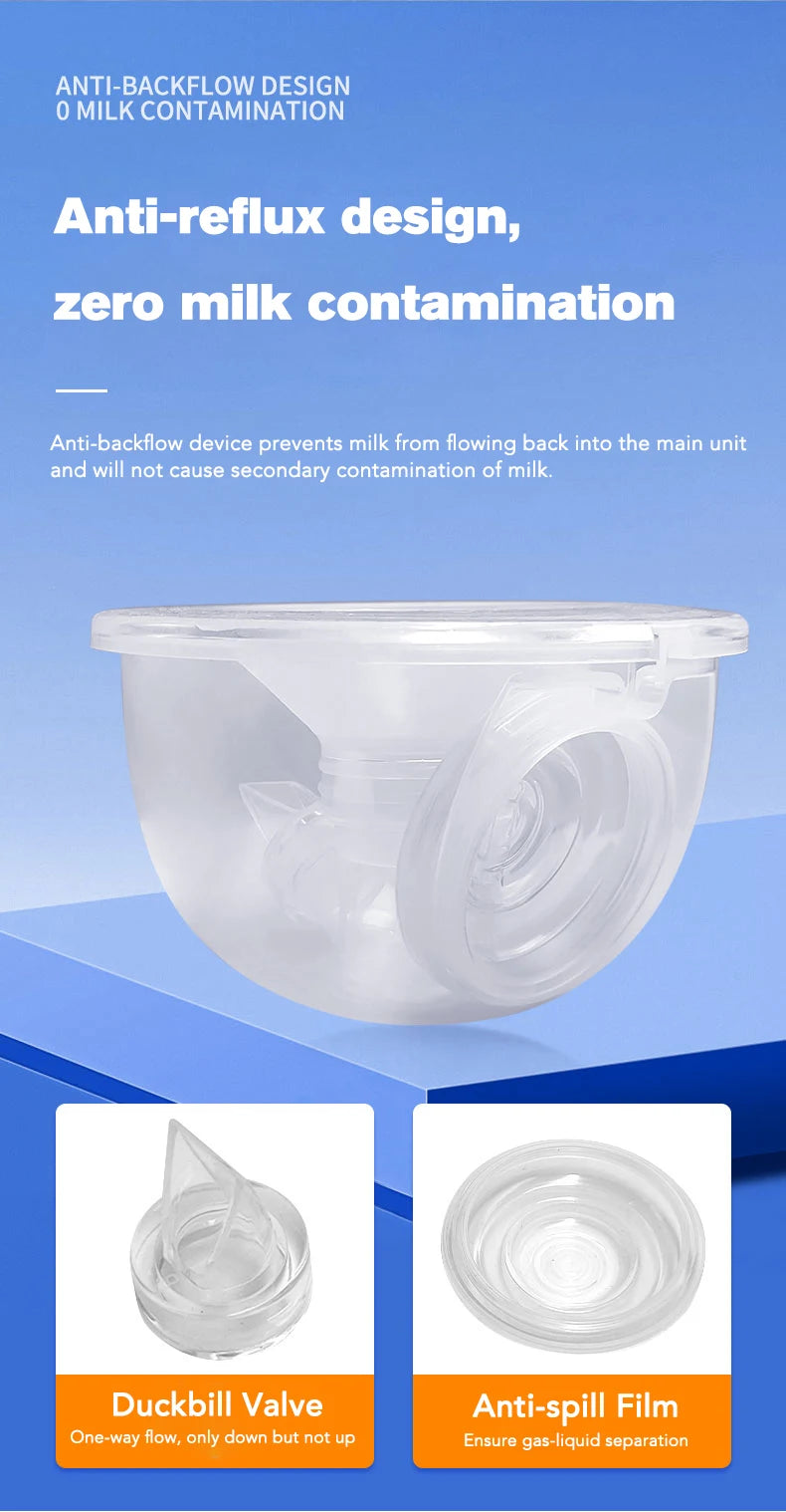 MAMIJOY Portable Double-sided Wearable Smart Breast Pump