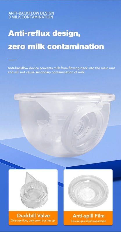 MAMIJOY Portable Double-sided Wearable Smart Breast Pump