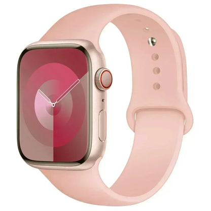 Silicone Replacement Strap for Apple Watch Series (38mm - 42mm) (available in 45 colours) Habicare