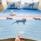 Stay Cool and Comfortable All Summer with Our Premium Cooling Silk Bed Mat Set