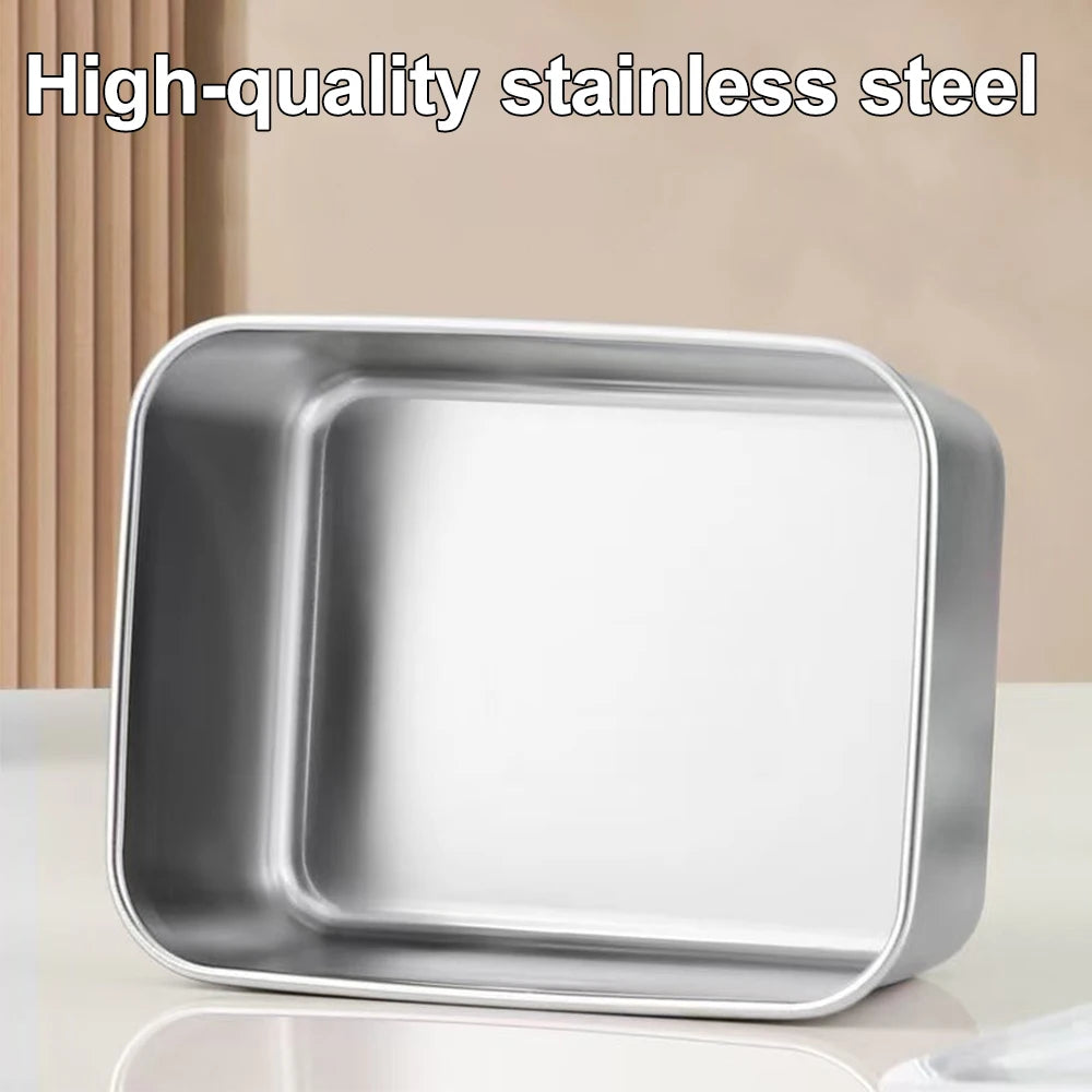 Stainless Steel Food Storage Container with Lid - ShopHub