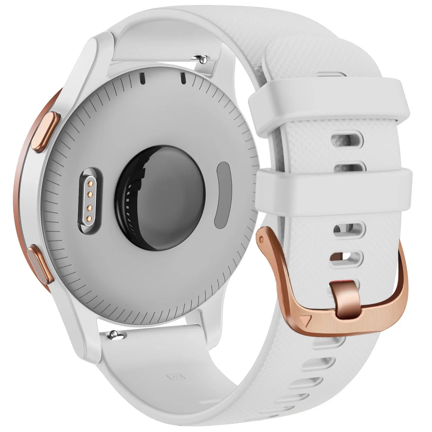 Silicone Replacement Strap for the Garmin Vivoactive 4S Series (available in 10 colours) Habicare